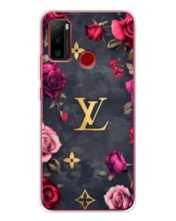 Чехол для Ulefone Note 10 с картинкой «Цветочный Louis Vuitton»