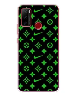 Чохол для Ulefone Note 10 з картинкою «Неоновий принт LV»