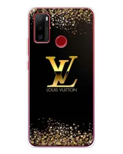 Чохол для Ulefone Note 10 з картинкою «LV — золоті іскри»