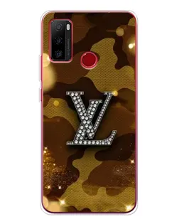 Чохол для Ulefone Note 10 з картинкою «Камуфляжний Louis Vuitton»
