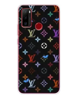 Чохол для Ulefone Note 10 з картинкою «Кольорова монограма LV»