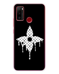 Чохол для Ulefone Note 10 з картинкою «Квіткова монограма»