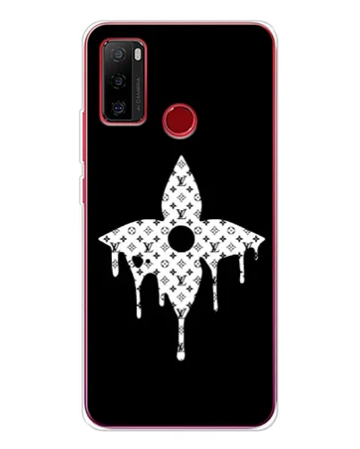 Чохол для Ulefone Note 10 з картинкою «Квіткова монограма» Чохол для Ulefone Note 10 з картинкою «Квіткова монограма»
