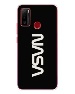 Чохол для Ulefone Note 10 з картинкою «NASA — вертикальний логотип»