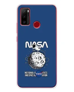 Чохол для Ulefone Note 10 з картинкою «NASA — місячна місія»
