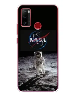 Чохол для Ulefone Note 10 з картинкою «Астронавт на Місяці»
