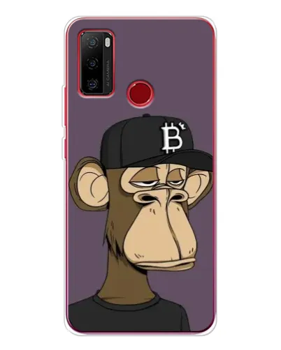 Чохол для Ulefone Note 10 з картинкою «Bored Ape в кепці»