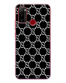 Чехол для Ulefone Note 10 с картинкой «Gucci — сетчатый паттерн»