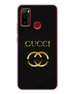 Чохол для Ulefone Note 10 з картинкою «Золотий логотип Gucci»