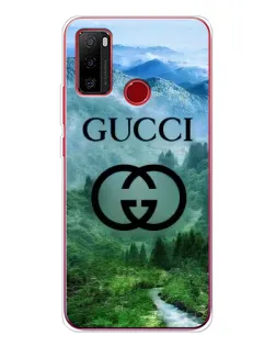 Чохол для Ulefone Note 10 з картинкою «Gucci — гірський пейзаж»