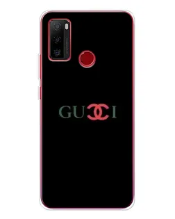 Чохол для Ulefone Note 10 з картинкою «Gucci — червоний градієнт»