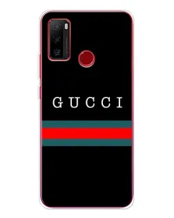 Чохол для Ulefone Note 10 з картинкою «Gucci — червоний пояс»