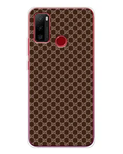 Чохол для Ulefone Note 10 з картинкою «Gucci — шоколадна сітка»