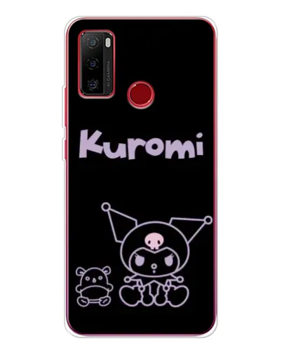 Чехол для Ulefone Note 10 с картинкой «Kuromi — черный минимализм» Чехол для Ulefone Note 10 с картинкой «Kuromi — черный минимализм»
