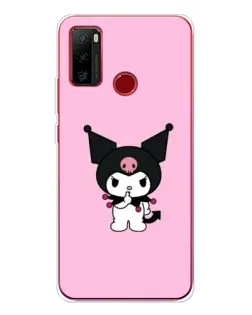 Чехол для Ulefone Note 10 с картинкой «Kuromi — розовая нежность»