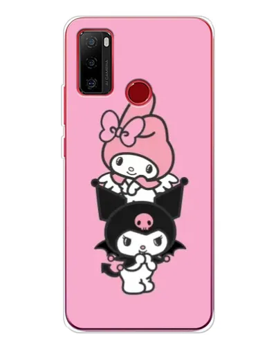 Чехол для Ulefone Note 10 с картинкой «Трио My Melody и Kuromi» Чехол для Ulefone Note 10 с картинкой «Трио My Melody и Kuromi»
