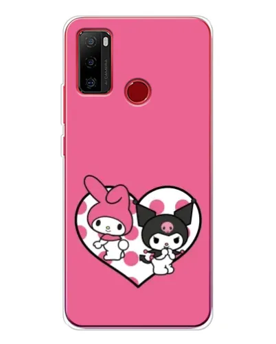 Чехол для Ulefone Note 10 с картинкой «Kuromi и My Melody» Чехол для Ulefone Note 10 с картинкой «Kuromi и My Melody»