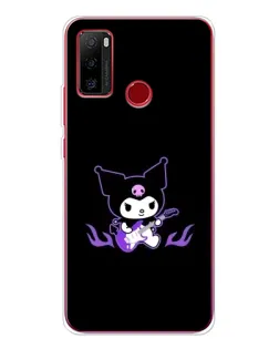 Чехол для Ulefone Note 10 с картинкой «Электрическая Kuromi»