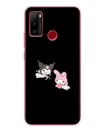 Чехол для Ulefone Note 10 с картинкой «My Melody и Kuromi» Чехол для Ulefone Note 10 с картинкой «My Melody и Kuromi»