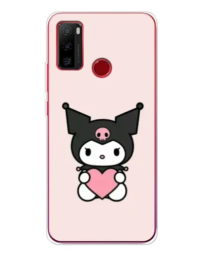 Чехол для Ulefone Note 10 с картинкой «Kuromi и сердце» Чехол для Ulefone Note 10 с картинкой «Kuromi и сердце»