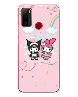 Чехол для Ulefone Note 10 с картинкой «My Melody и Kuromi»