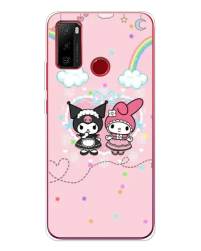 Чехол для Ulefone Note 10 с картинкой «My Melody и Kuromi» Чехол для Ulefone Note 10 с картинкой «My Melody и Kuromi»
