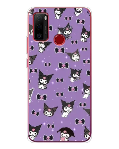 Чехол для Ulefone Note 10 с картинкой «Kuromi — паттерн» Чехол для Ulefone Note 10 с картинкой «Kuromi — паттерн»
