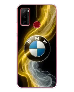 Чохол для Ulefone Note 10 з картинкою «Золотистий дим BMW»