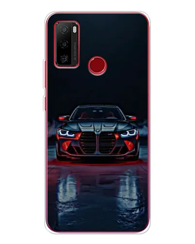 Чохол для Ulefone Note 10 з картинкою «BMW на мокрій дорозі»