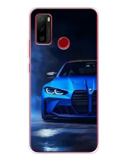 Чохол для Ulefone Note 10 з картинкою «Блакитна BMW M4»