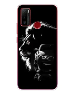 Чохол для Ulefone Note 10 з картинкою «BMW та лев»