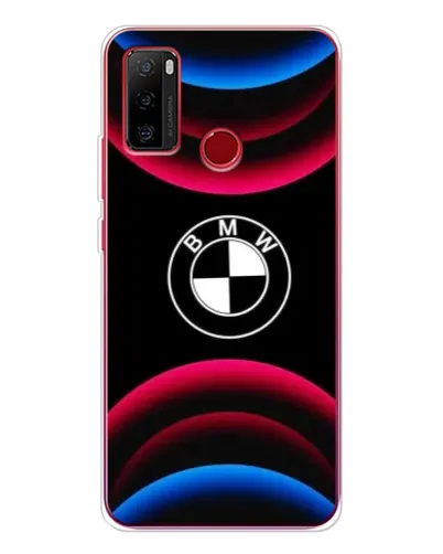 Чохол для Ulefone Note 10 з картинкою «Логотип BMW та неонові дуги»