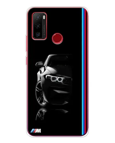 Чохол для Ulefone Note 10 з картинкою «Силует BMW в темряві»