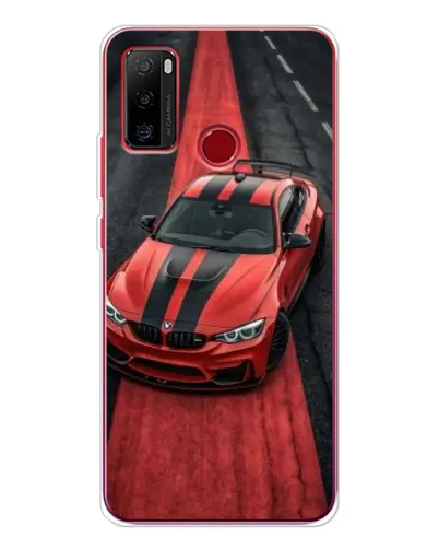 Чохол для Ulefone Note 10 з картинкою «BMW на червоній доріжці»