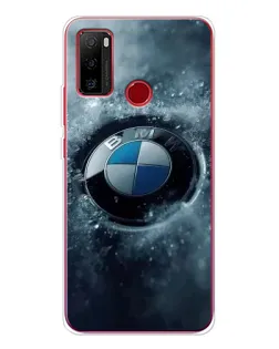 Чохол для Ulefone Note 10 з картинкою «Логотип BMW — лід»