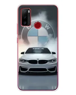 Чохол для Ulefone Note 10 з картинкою «BMW в білому диму»