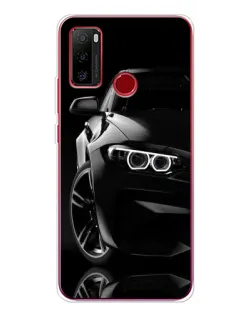 Чохол для Ulefone Note 10 з картинкою «Чорна BMW — профіль»