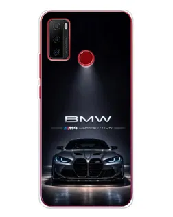 Чохол для Ulefone Note 10 з картинкою «BMW крізь нічне місто»