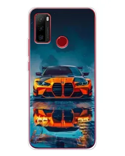Чохол для Ulefone Note 10 з картинкою «BMW — золота емблема»
