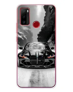 Чохол для Ulefone Note 10 з картинкою «BMW — акварельний дрифт»