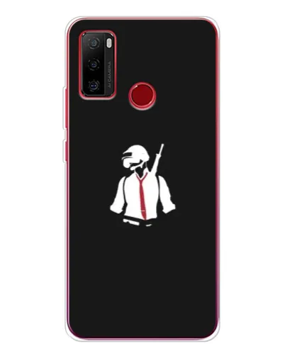 Чехол для Ulefone Note 10 с картинкой «PUBG — силуэт воина» Чехол для Ulefone Note 10 с картинкой «PUBG — силуэт воина»