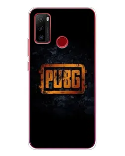 Чехол для Ulefone Note 10 с картинкой «PUBG — золотой логотип»