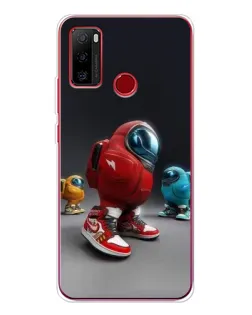 Чехол для Ulefone Note 10 с картинкой «Among Us — 3D стиль»