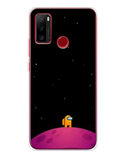 Чехол для Ulefone Note 10 с картинкой «Одинокий герой на планете»