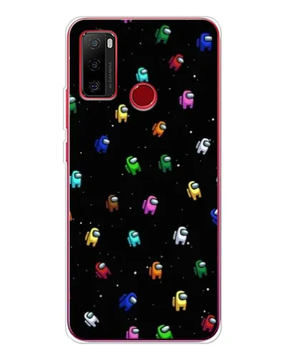 Чехол для Ulefone Note 10 с картинкой «Экипаж Among Us»
