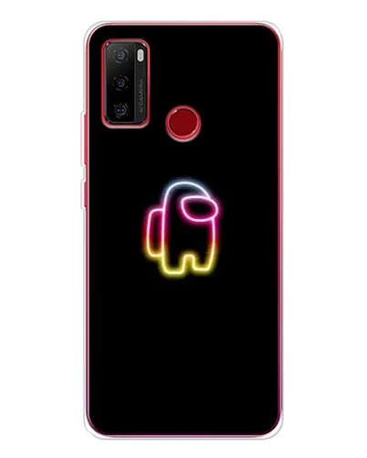 Чехол для Ulefone Note 10 с картинкой «Among Us градиент»