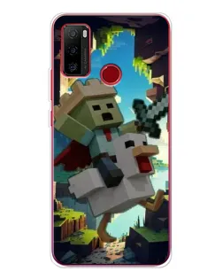 Чехол для Ulefone Note 10 с картинкой «Стив и гусь»