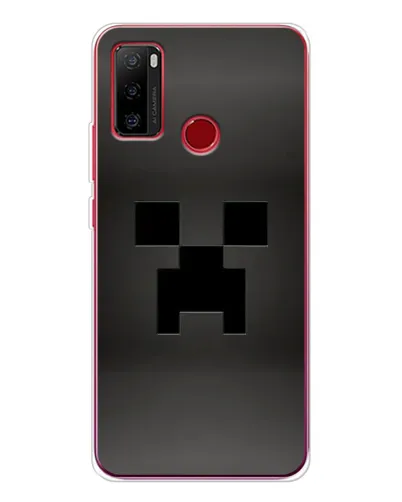 Чехол для Ulefone Note 10 с картинкой «Черный крипер градиент» Чехол для Ulefone Note 10 с картинкой «Черный крипер градиент»