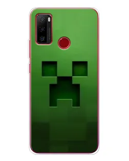 Чехол для Ulefone Note 10 с картинкой «Крипер микро-дизайн»