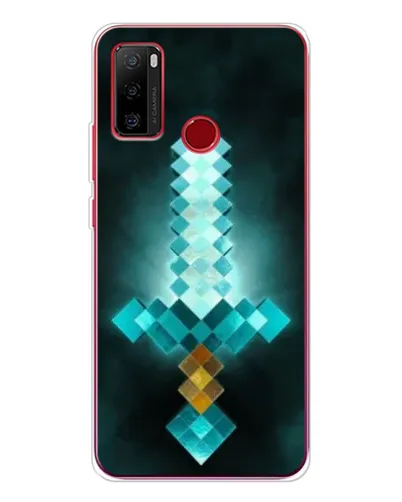 Чехол для Ulefone Note 10 с картинкой «Алмазный меч неон» Чехол для Ulefone Note 10 с картинкой «Алмазный меч неон»